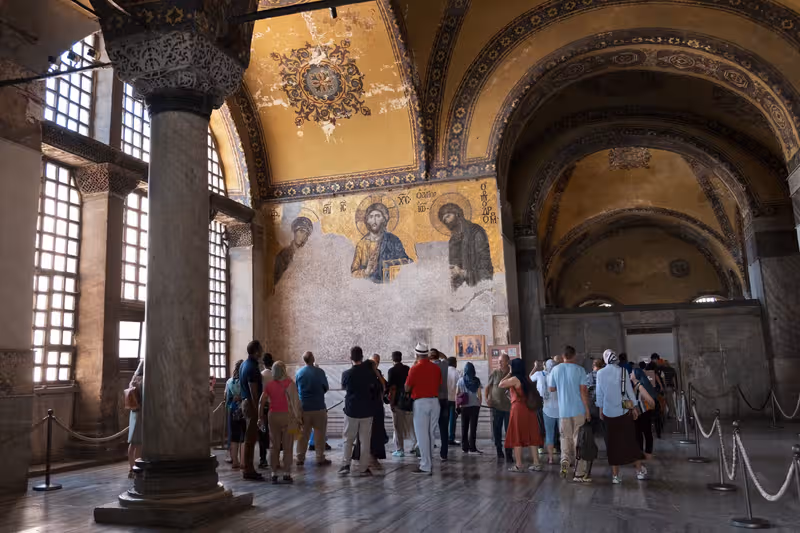 Visita guidata al Palazzo Topkapi, alla Basilica di Santa Sofia e alla Cisterna Basilica